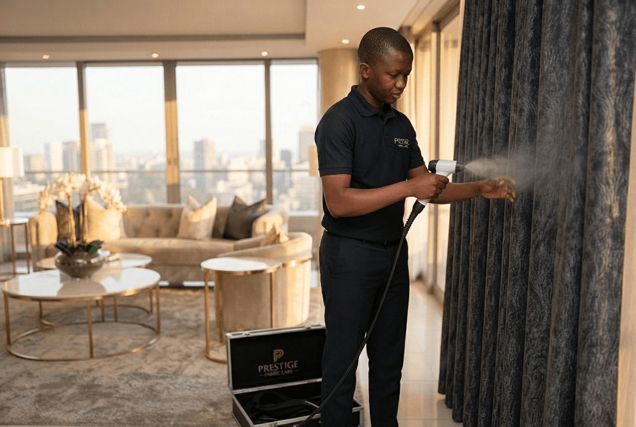 Venues & Theatres on-site textile care in Johannesburg